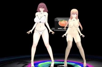 双倍巨乳诱惑！两骚逼内衣狂扭湿身，淫荡姐妹花热舞勾引玩弄，骚穴急求狂干内射！ 3D