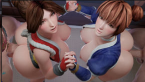 MaidenMasher 绝美樱花女忍2K特辑 狂操嫩穴淫水喷溅高潮连连 3D